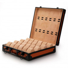 Кейс Boxes для зберігання 24 годинників помаранчевий (SKU 1000-0282) — стильна валіза для колекції Кейс Boxes для зберігання 24 годинників помаранчевий (SKU 1000-0282) — стильна валіза для колекції