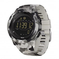 Чоловічий тактичний годинник Sanda 2186 Camo Grey-Black з підсвічуванням та водонепроникністю 5 ATM