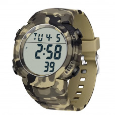 Тактичний годинник Sanda 2182 Camo Yellow-White з електронним циферблатом та водозахистом 5 ATM Тактичний годинник Sanda 2182 Camo Yellow-White з електронним циферблатом та водозахистом 5 ATM