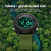 Тактичний годинник Sanda 6369 Silicone All Black з електронним циферблатом та водозахистом 5 ATM