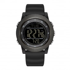 Тактичний спортивний годинник Sanda 6391 Silicone Black з електронним циферблатом та підсвічуванням Тактичний спортивний годинник Sanda 6391 Silicone Black з електронним циферблатом та підсвічуванням