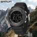 Тактичний спортивний годинник Sanda 6391 Silicone Black з електронним циферблатом та підсвічуванням Тактичний спортивний годинник Sanda 6391 Silicone Black з електронним циферблатом та підсвічуванням