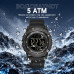 Тактичний годинник Sanda 6391 Silicone Green з водонепроникністю 5 ATM та підсвічуванням