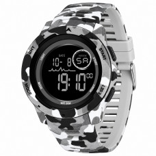 Тактичний годинник Sanda 2185 Camo Grey-Black з електронним циферблатом та захистом 5 ATM Тактичний годинник Sanda 2185 Camo Grey-Black з електронним циферблатом та захистом 5 ATM