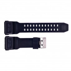 Ремінець для годинника Skmei 1965BK Black чорний каучуковий 26.5 см Ремінець для годинника Skmei 1965BK Black чорний каучуковий 26.5 см