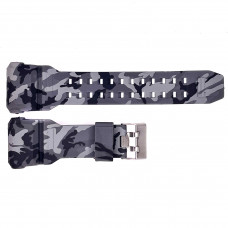 Ремінець для годинника Skmei 1520CMGY Camo Gray (1051-0523), каучуковий сірий камуфляж Ремінець для годинника Skmei 1520CMGY Camo Gray (1051-0523), каучуковий сірий камуфляж