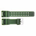Ремінець для годинника Skmei 1283/1277/1384AG Army Green каучуковий зелений (1051-0528) Ремінець для годинника Skmei 1283/1277/1384AG Army Green каучуковий зелений (1051-0528)
