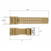 Ремінець для годинника Skmei 1283/1277/1384KH Khaki каучуковий, довжина 25.5 см (1051-0529) Ремінець для годинника Skmei 1283/1277/1384KH Khaki каучуковий, довжина 25.5 см (1051-0529)