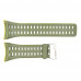 Ремінець для годинника Skmei 1251/1250/1360/1167 Army Green зелений каучуковий 25 см