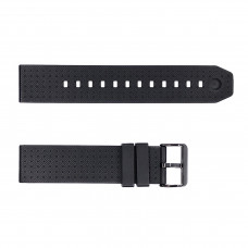 Ремінець для годинника Skmei 1502BK Black 22 мм каучуковий чорний для Skmei 1502 Ремінець для годинника Skmei 1502BK Black 22 мм каучуковий чорний для Skmei 1502