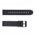 Ремінець для годинника Skmei 1502BK Black 22 мм каучуковий чорний для Skmei 1502 Ремінець для годинника Skmei 1502BK Black 22 мм каучуковий чорний для Skmei 1502