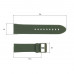 Ремінець для годинника Skmei 1469AGWT Army Green-White 24 мм силіконовий зелений Ремінець для годинника Skmei 1469AGWT Army Green-White 24 мм силіконовий зелений
