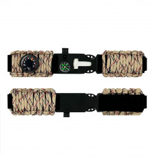 Ремінець паракордовий багатофункціональний Patriot Desert Camo 25.5 см (1051-0599) Ремінець паракордовий багатофункціональний Patriot Desert Camo 25.5 см (1051-0599)