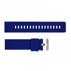 Ремінець Skmei для годинників 1416/1418/1426/1866 Blue-Black 22 мм каучуковий (1051-0656)