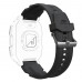 Ремінець для смарт годинника Modfit Warrior Black, чорний силіконовий браслет, 20.3 см Ремінець для смарт годинника Modfit Warrior Black, чорний силіконовий браслет, 20.3 см