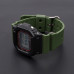 Ремінець для годинника Casio G-Shock DW-6900 Army Green SI, поліуретановий зелений 20.4 см Ремінець для годинника Casio G-Shock DW-6900 Army Green SI, поліуретановий зелений 20.4 см