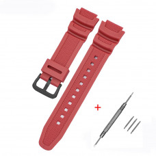 Ремінець Casio G-Shock AE-1000/1200 Red BK червоний полімерний 21.5 см (1051-0880) Ремінець Casio G-Shock AE-1000/1200 Red BK червоний полімерний 21.5 см (1051-0880)
