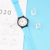 Ремінець для годинника Casio MQ-24 All Blue блакитний поліуретановий (1051-0887)