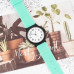 Ремінець для Casio MQ-24 All Light Green поліуретановий світло-зелений (1051-0889)
