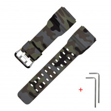 Ремінець Casio G-Shock для GG-1000, GWG-100, GSG-100 поліуретановий, колір Сірий камуфляж (SKU: 1051-0899) Ремінець Casio G-Shock для GG-1000, GWG-100, GSG-100 поліуретановий, колір Сірий камуфляж (SKU: 1051-0899)