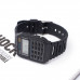 Ремінець для годинника Casio G-Shock CA-53W 20mm Black SI полімерний чорний (1051-0910)