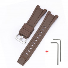 Ремінець для годинника Casio G-Shock GST-W300 Brown SI полімерний коричневий (1051-0936)