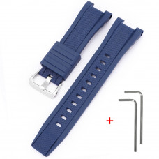 Ремінець для Casio G-Shock GST-W300 Dark Blue SI полімерний темно-синій (1051-0937) Ремінець для Casio G-Shock GST-W300 Dark Blue SI полімерний темно-синій (1051-0937)