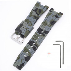 Ремінець для Casio G-Shock GST-W300 Camo Green SI полімерний Зелений камуфляж (1051-0943) Ремінець для Casio G-Shock GST-W300 Camo Green SI полімерний Зелений камуфляж (1051-0943)