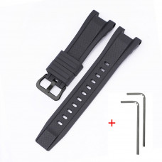 Ремінець для Casio G-Shock GST-W300 Black BK полімерний чорний 21.2 см (1051-0950) Ремінець для Casio G-Shock GST-W300 Black BK полімерний чорний 21.2 см (1051-0950)