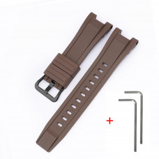 Ремінець для Casio G-Shock GST-W300 Brown BK полімерний коричневий (1051-0953) Ремінець для Casio G-Shock GST-W300 Brown BK полімерний коричневий (1051-0953)