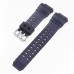 Ремінець для Casio G-Shock GW-9400 Transl Dark Blue SI полімерний напівпрозорий темно-синій 21.1 см