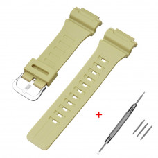 Ремінець Casio accessories для AE-1000W Beige SI бежевий поліуретановий 21.5 см Ремінець Casio accessories для AE-1000W Beige SI бежевий поліуретановий 21.5 см