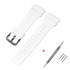 Ремінець Casio accessories для AE-1000W White BK білий поліуретановий 21.5 см Ремінець Casio accessories для AE-1000W White BK білий поліуретановий 21.5 см