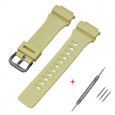 Ремінець Casio accessories для G-Shock AQ-S800W, AE-1000W, SGW-300H, поліуретановий, бежевий (1051-1038) Ремінець Casio accessories для G-Shock AQ-S800W, AE-1000W, SGW-300H, поліуретановий, бежевий (1051-1038)