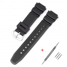 Ремінець Casio accessories для AE-1000W Pro Black SI полімерний чорний 21.6 см (1051-1039) Ремінець Casio accessories для AE-1000W Pro Black SI полімерний чорний 21.6 см (1051-1039)