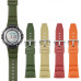 Ремінець для годинника Casio SGW-100 Army Green SI полімерний зелений (1051-1050) Ремінець для годинника Casio SGW-100 Army Green SI полімерний зелений (1051-1050)