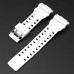 Ремінець для годинника Casio G-Shock GA-100/110 White-Glossy SI білий полімерний