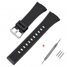 Ремінець Casio accessories для Casio G-Shock GA-100/110 Black SI полімерний чорний 21.3 см (1051-1087) Ремінець Casio accessories для Casio G-Shock GA-100/110 Black SI полімерний чорний 21.3 см (1051-1087)