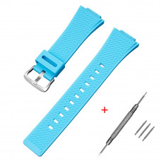 Ремінець Casio accessories для Casio G-Shock GA-100/110 Light Blue SI блакитний полімерний Ремінець Casio accessories для Casio G-Shock GA-100/110 Light Blue SI блакитний полімерний