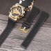 Ремінець для Casio G-Shock GA-100/110 Black GD полімерний чорний, довжина 21.3 см (1051-1105)