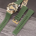 Ремінець для Casio G-Shock GA-100/110 Army Green GD полімерний зелений (1051-1107) Ремінець для Casio G-Shock GA-100/110 Army Green GD полімерний зелений (1051-1107)