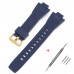 Ремінець для годинника Casio G-Shock GST-B400 Dark Blue GD полімерний темно-синій 1051-1137 Ремінець для годинника Casio G-Shock GST-B400 Dark Blue GD полімерний темно-синій 1051-1137