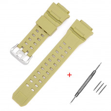 Ремінець для Casio G-Shock GW-9400/9300 Army Green SI, полімерний браслет 21.5 см Ремінець для Casio G-Shock GW-9400/9300 Army Green SI, полімерний браслет 21.5 см