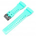 Ремінець для Casio G-Shock GA-100/110/120 Light Green-Glossy BK салатовий полімерний Ремінець для Casio G-Shock GA-100/110/120 Light Green-Glossy BK салатовий полімерний