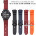 Ремінець для Casio AE-2100 Blue SI синій полімерний для MCW-100H, AE-2000, W-S220