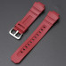 Ремінець для Casio G-Shock G-7700 Red SI (1051-1206) червоний полімерний, сумісний з AW-590/591