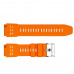 Ремінець для смарт годинника Modfit Navi Compass Orange (1051-1352) помаранчевий силіконовий Ремінець для смарт годинника Modfit Navi Compass Orange (1051-1352) помаранчевий силіконовий