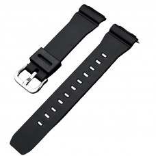 Ремінець для годинника Casio GM-S2100 Black SI силіконовий чорний (SKU: 1051-1372)