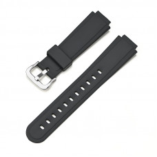 Ремінець для годинника Casio AW-90H Black SI чорний полімерний (1051-1387)
