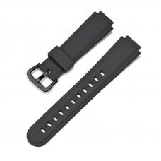 Ремінець для годинника Casio AW-90H Black BK чорний полімерний (1051-1388)